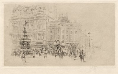 Picadilly Circus autorstwa William Walcot