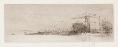 Clyde z serii The Arteries of Great Britain autorstwa William Walcot