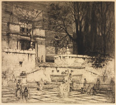 Dni starożytnego Rzymu: w domu patrycjusza autorstwa William Walcot