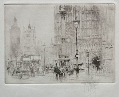opactwo Westminsterskie autorstwa William Walcot