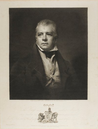 Sir Walter Scott Bart autorstwa William Walker