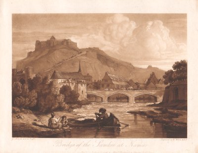 Most Sambry w Namur autorstwa William Ward