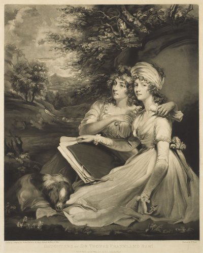 Córki Sir Thomasa Franklanda Barta autorstwa William Ward