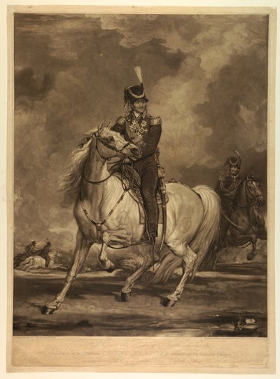 Hetman Hrabia Platoff na swojej ulubionej ładowarce autorstwa William Ward