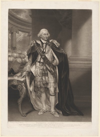 Lord Kornwalia autorstwa William Ward after Sir William Beechey