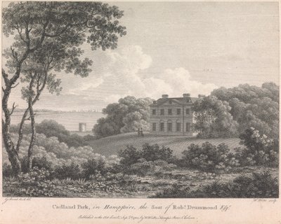Cadland Park, w Hampshire, siedziba Roberta Drummonda, Esquire (opublikowane przez W. Watts); strona 56 (tom pierwszy) autorstwa William Watts