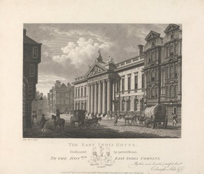 Dom Indii Wschodnich autorstwa William Watts