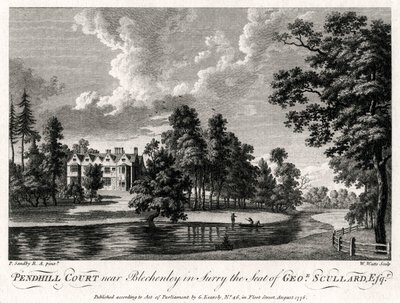 Pendhill Court w pobliżu Bletchenley w Surry, siedziba George