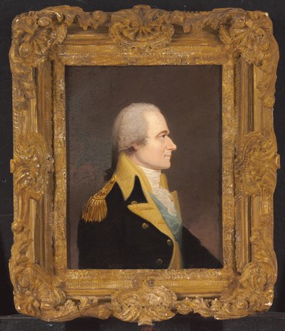 Portret Aleksandra Hamiltona, ok. 1800 autorstwa William Weaver