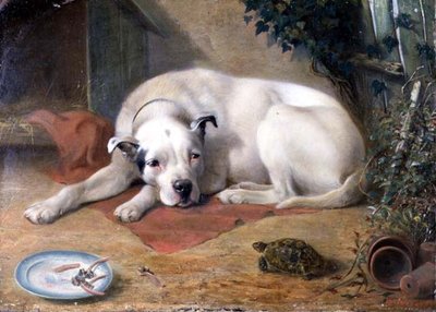 Gość (tablica) autorstwa William Weekes