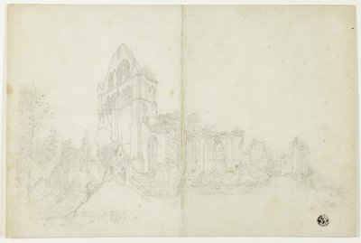 Opactwo Byland, Yorkshire autorstwa William Westall
