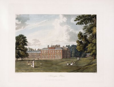Pałac Kensington, 1819 autorstwa William Westall