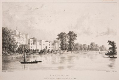 Nowy Pałac, Kew autorstwa William Westall