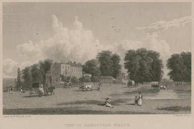 Zobacz na Hampstead Heath autorstwa William Westall