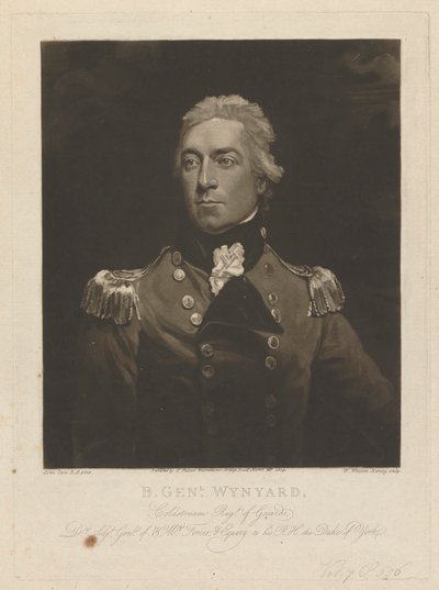 generała porucznika Williama Wynyarda autorstwa William Whiston Barney