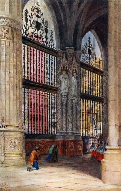 Burgos, Kaplica Burmistrza (członkowie kolorowi) autorstwa William Wiehe Collins