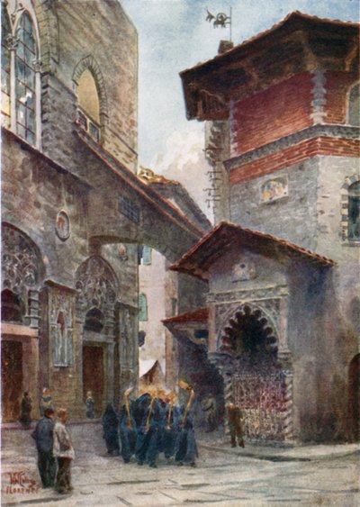 Florencja. Lub S. Michele i Palazzo dell 