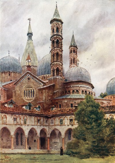Padwa. S. Antonio (kolorowe zdjęcia) autorstwa William Wiehe Collins