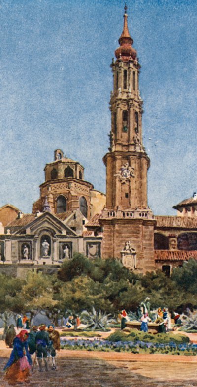 Saragossa, La Seo (członkowie kolorowi) autorstwa William Wiehe Collins