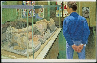 Wizerunek rycerza autorstwa William Wilkins