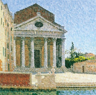 San Nicola dei Tolentini, Wenecja, 2001 (olej na płótnie) autorstwa William Wilkins