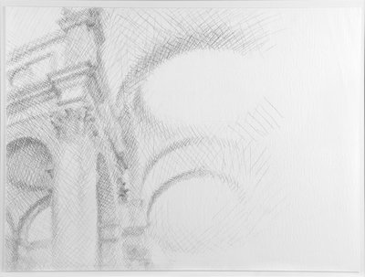 San Salvador, Wenecja, 2007 (ołówek na papierze) autorstwa William Wilkins