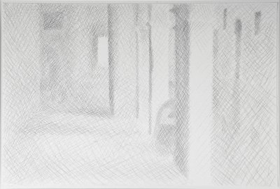 Sotoportego Salviati, Wenecja, 2009 (Ołówek na papierze) autorstwa William Wilkins