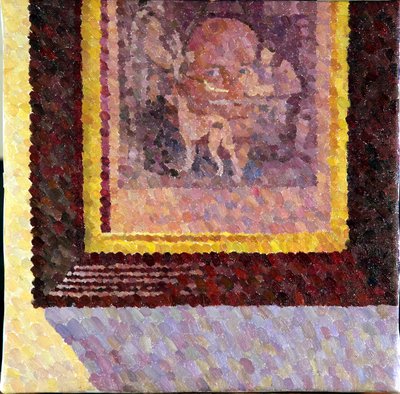 Pies trębacza, 2014 (olej na płótnie) autorstwa William Wilkins