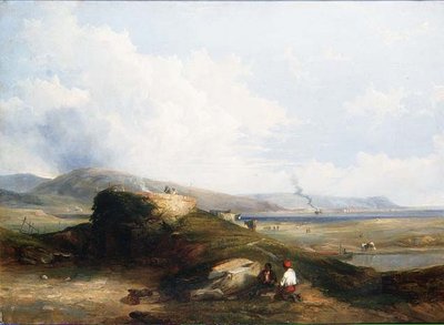 Zamek Mount Batten, Plymouth autorstwa William Williams