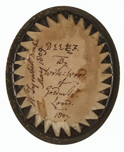Kapitan (później podpułkownik) William Tyrwhitt-Drake (1785-1848), Royal Horse Guards, maj 1809 (miniatura na kości słoniowej) autorstwa William Wood