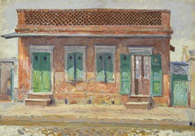 Dom przy Dumaine Street, Nowy Orlean, ok. 1904 r. autorstwa William Woodward