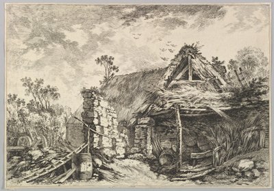 Kobieta niosąca wiadro. autorstwa William Wynne Ryland