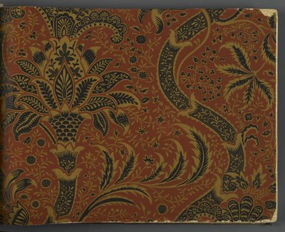 Wzornik tapet, przed 1917 (druk) autorstwa William and Company Morris