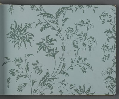 Wzornik tapet, przed 1917 (druk) autorstwa William and Company Morris