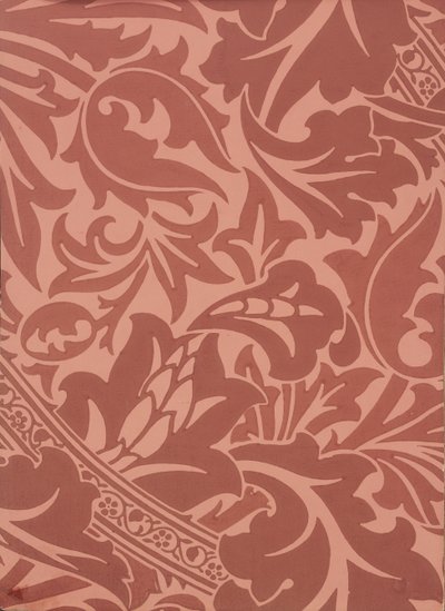 Wzornik tapet, przed 1917 (druk) autorstwa William and Company Morris