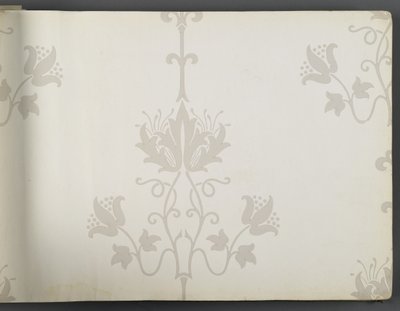 Księga wzorów tapet, przed 1917 r. (druk) autorstwa William and Company Morris