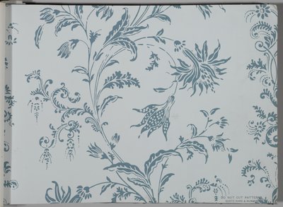 Wzornik tapet, przed 1917 (druk) autorstwa William and Company Morris