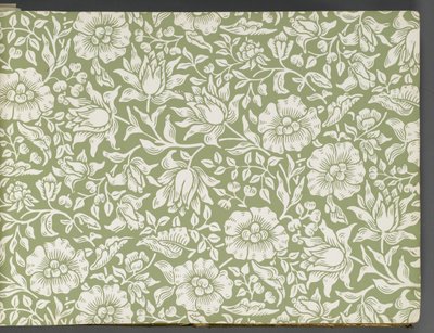 Wzornik tapet, przed 1917 (druk) autorstwa William and Company Morris