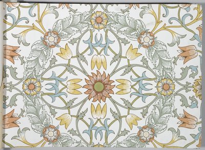 Wzornik tapet, przed 1917 (druk) autorstwa William and Company Morris
