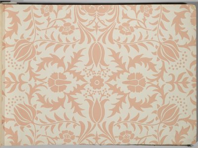 Wzornik tapet, przed 1917 (druk) autorstwa William and Company Morris