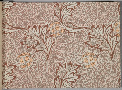 Wzornik tapet, przed 1917 (druk) autorstwa William and Company Morris