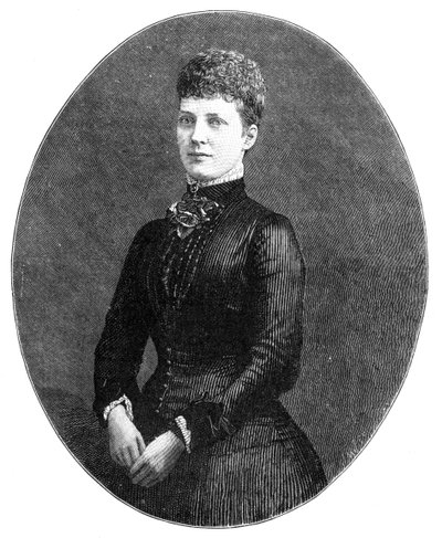Aleksandra, księżna Walii, 1900. autorstwa William and Daniel Downey