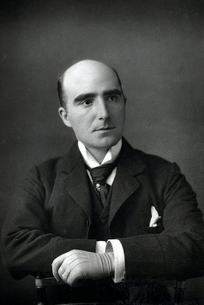 Arthur Wing Pinero, angielski dramaturg, c1890 autorstwa William and Daniel Downey