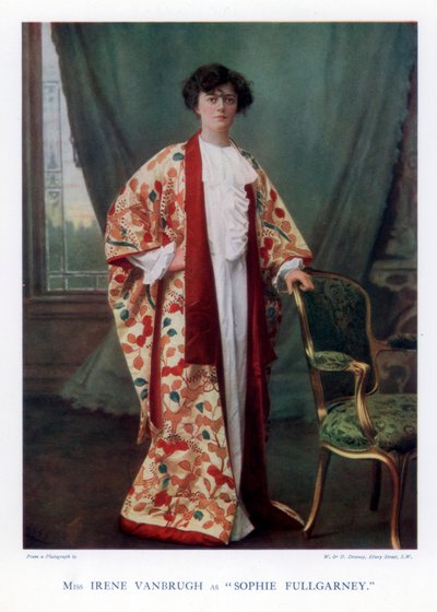 Dame Irene Vanbrugh, angielska aktorka, 1901 autorstwa William and Daniel Downey