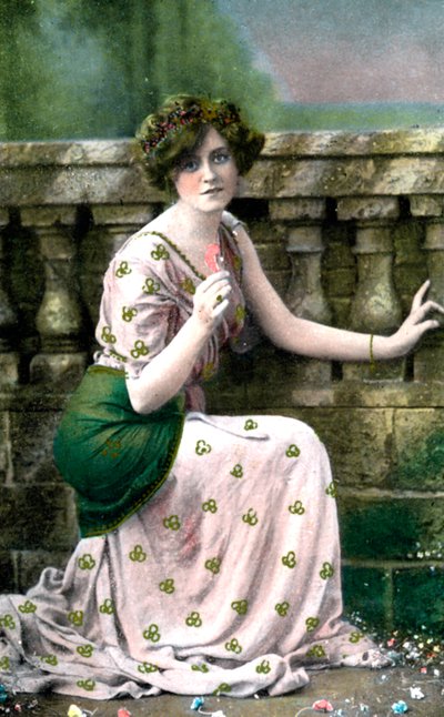 Gabrielle Ray 1883-1973, angielska aktorka, początek XX wieku. autorstwa William and Daniel Downey