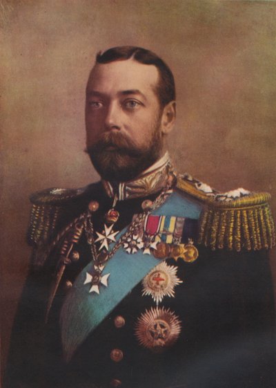 H.M. Król Jerzy V, 1917 autorstwa William and Daniel Downey