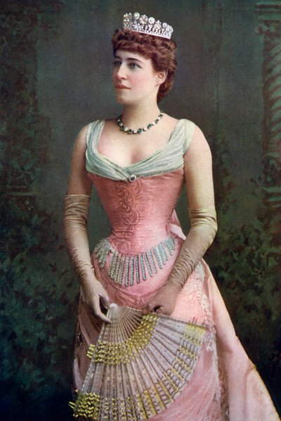 Lillie Langtry 1853-1929, angielska aktorka, 1899-1900. autorstwa William and Daniel Downey