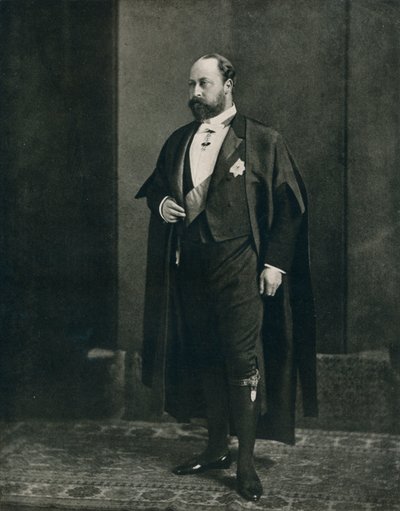 Książę Walii jako ławnik w Średniej Świątyni, 1884 1910 autorstwa William and Daniel Downey