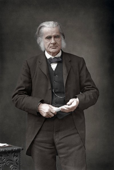 Thomas Henry Huxley 1825-1895, angielski biolog, 1890. autorstwa William and Daniel Downey