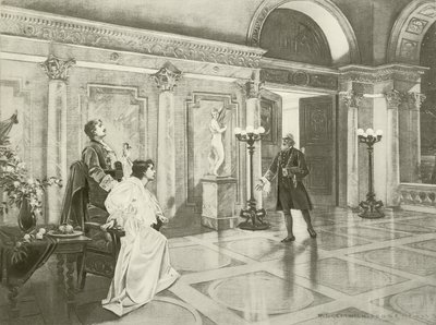 Mignon, Akt III scena viii (rycina) autorstwa William de Leftwich Dodge